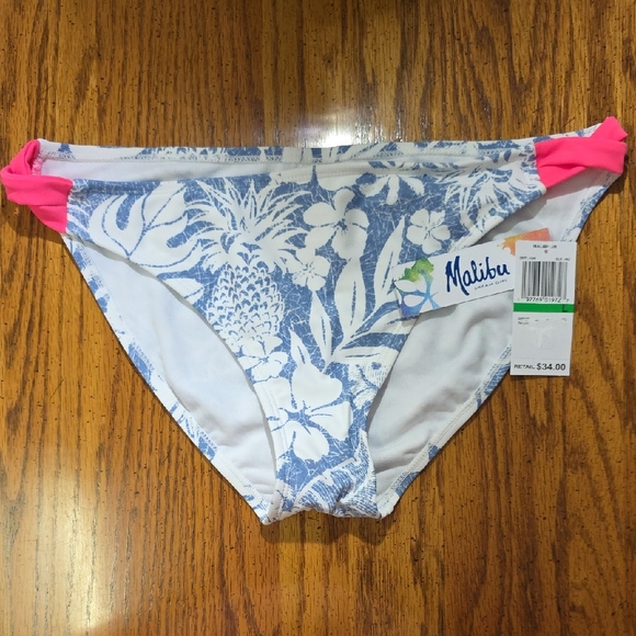 Malibu Other - Malibu NWT Floral Bikini Bottoms